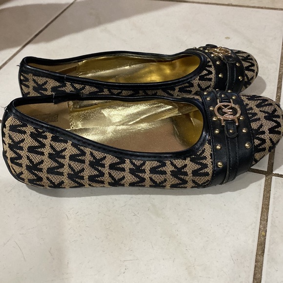 Michael Kors Rover Shannan Brown Black ballet flat - Picture 2 of 3